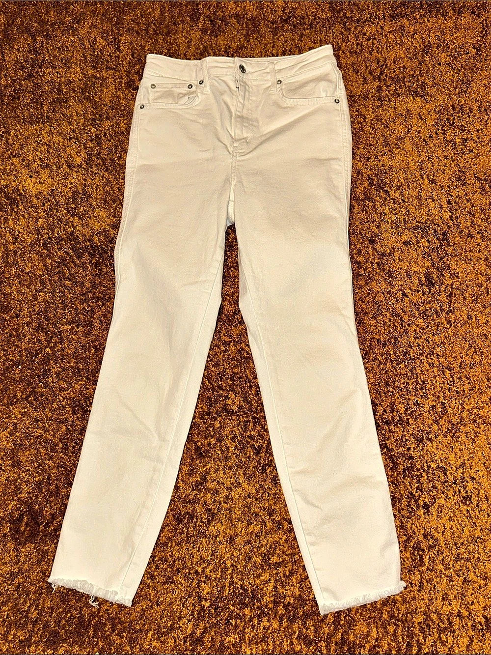We the Free 
Replay Skinny Jeans in white size 30